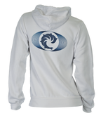 Optical Ladies Zip Hooded Sweatshirt - Wave Riding Vehicles