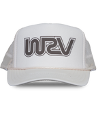 Outline Foam Trucker Hat - Wave Riding Vehicles