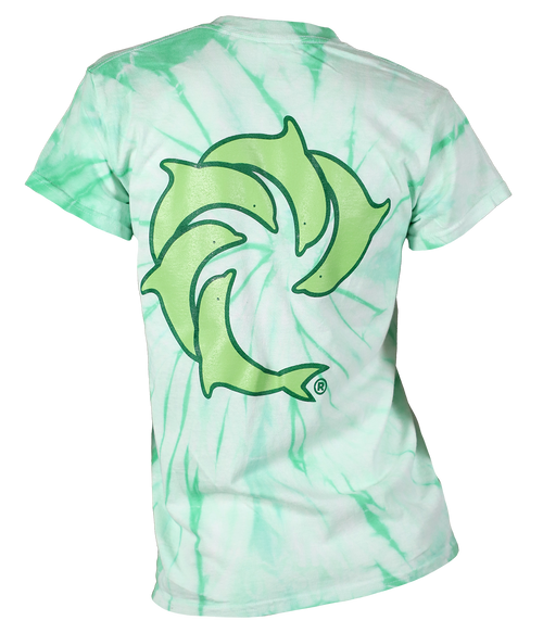 Pinline Ladies Tie Dye S/S T-Shirt - Wave Riding Vehicles