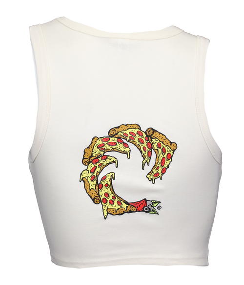 Hot & Tasty Ladies Crop Tank Top - Wave Riding Vehicles