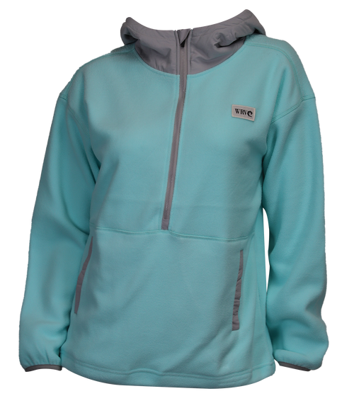 Ladies Polar Half Zip P/O Fleece - Wave Riding Vehicles