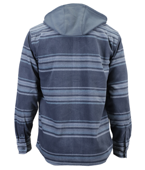 Polar Hooded Fleece Flannel - Wave Riding Vehicles