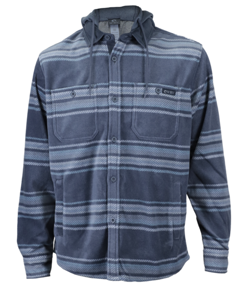 Polar Hooded Fleece Flannel - Wave Riding Vehicles
