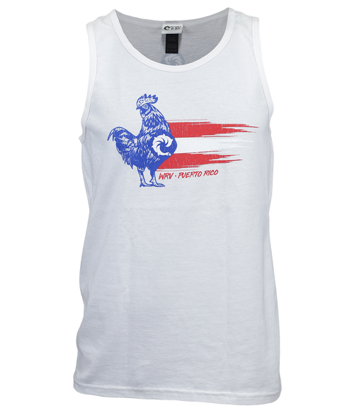Rooster Flag Tank Top - Wave Riding Vehicles