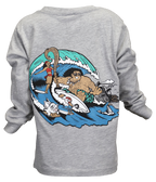 Pua Point Toddler L/S T-Shirt - Wave Riding Vehicles