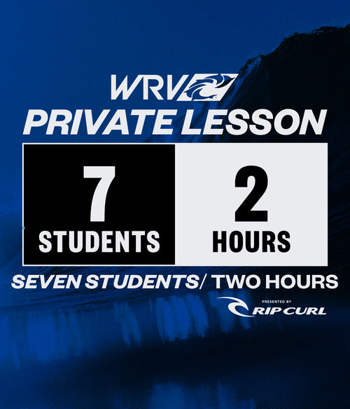 PRIVATE SURF LESSON: 7 STUDENTS, 2 HOURS - Wave Riding Vehicles