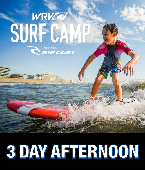 3-Day PM Surf Camp — Week of August 10-12 - Wave Riding Vehicles