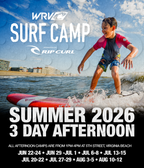 2026 3-DAY AFTERNOON SURF CAMP - VIRGINIA BEACH - Wave Riding Vehicles