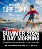 2026 3-DAY MORNING SURF CAMP - VIRGINIA BEACH - Wave Riding Vehicles