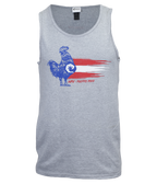 Rooster Flag Tank Top - Wave Riding Vehicles