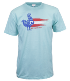 Rooster Flag S/S T-Shirt - Wave Riding Vehicles