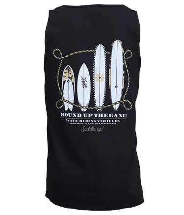 Round 'em Up! Tank Top - Wave Riding Vehicles