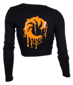 See Me Now Ladies Crop L/S T-Shirt - Wave Riding Vehicles
