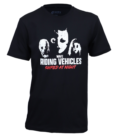Shred at Night S/S T-Shirt - Wave Riding Vehicles