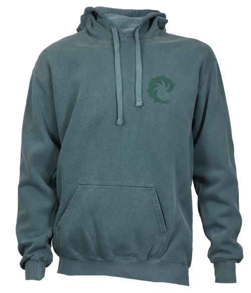 Solid P/O Hooded Sweatshirt - Wave Riding Vehicles