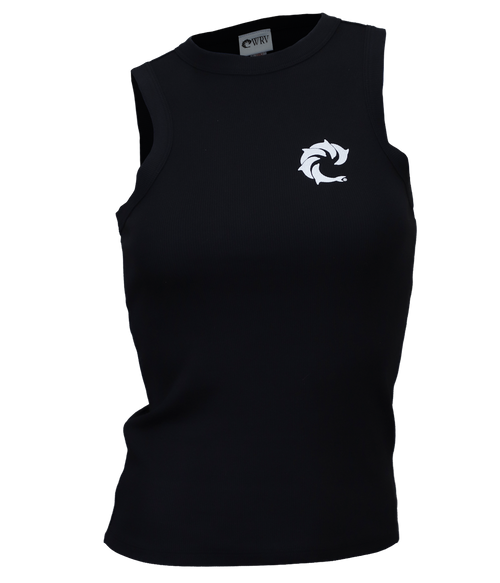 Solid Ladies Baby Rib Tank Top - Wave Riding Vehicles
