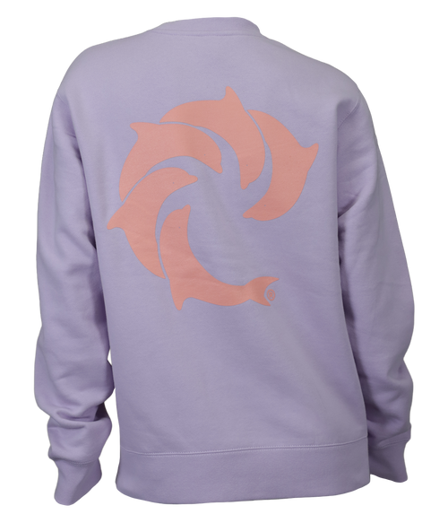 Solid Ladies Crew Sweatshirt - Wave Riding Vehicles