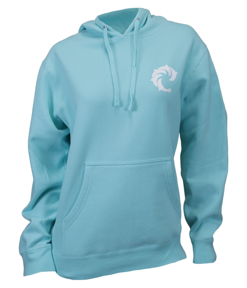 Solid Ladies P/O Hooded Sweatshirt - Wave Riding Vehicles