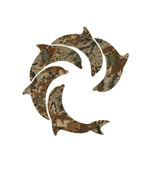 Real Tree Camo Die Cut Decal - Wave Riding Vehicles