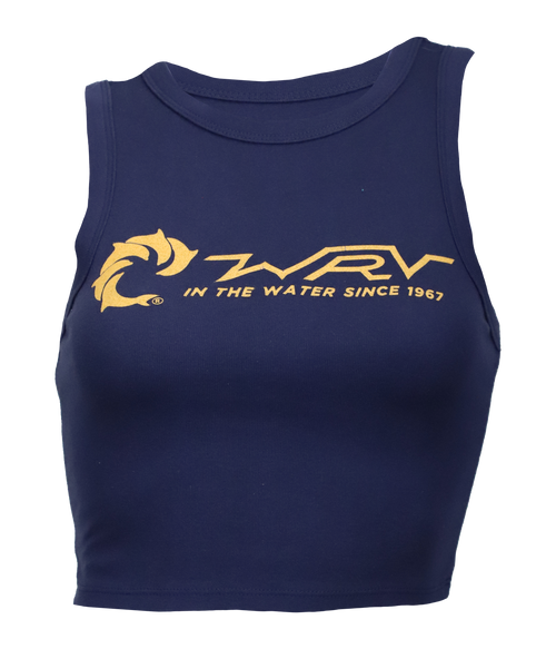 Sprinter Ladies Crop Tank Top - Wave Riding Vehicles