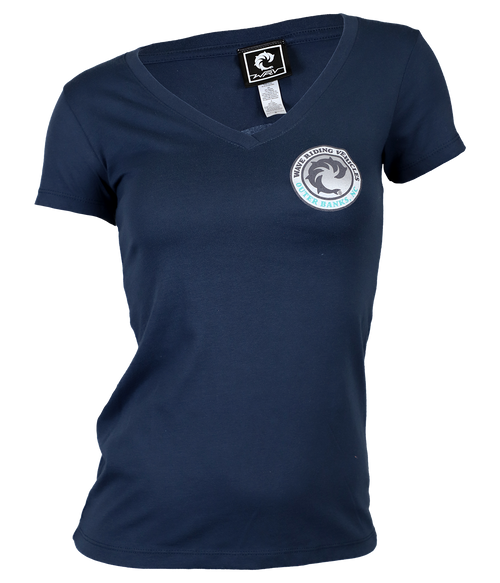 Standard Issue OBX Ladies S/S V-Neck T-Shirt - Wave Riding Vehicles