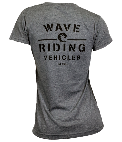 Stencil Ladies S/S T-Shirt - Wave Riding Vehicles