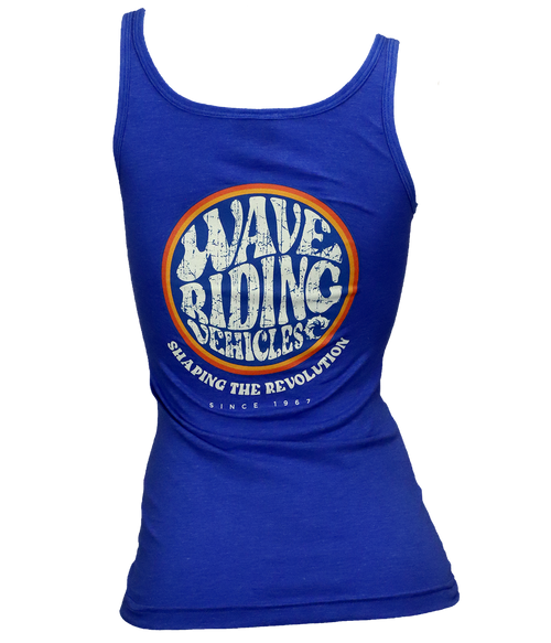 Shaping the Revolution Ladies Tank Top - Wave Riding Vehicles