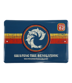 Shaping the Revolution Tin Sign - Wave Riding Vehicles