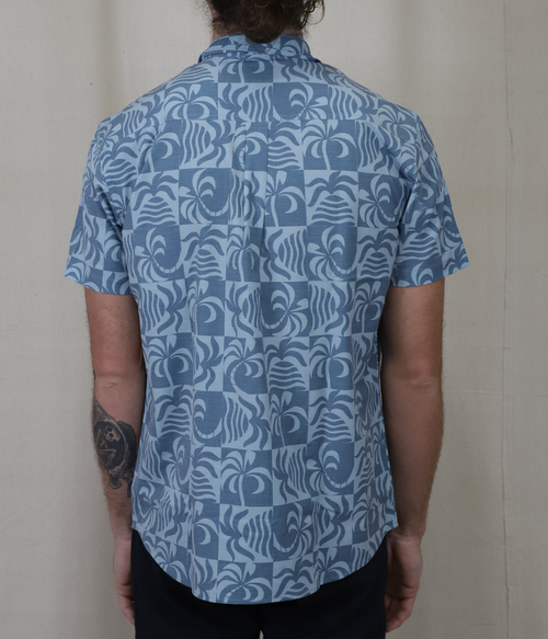 Sun Checked S/S Woven - Wave Riding Vehicles