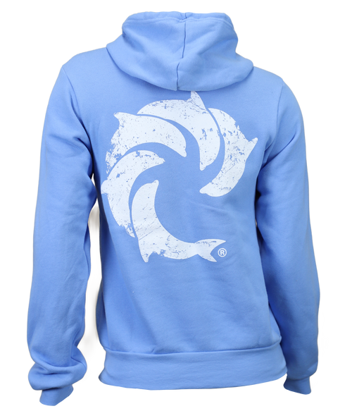 Team Solid Ladies P/O Hooded Sweatshirt - Wave Riding Vehicles