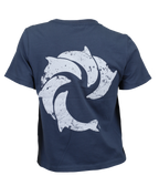 Team Solid Ladies Crop S/S T-Shirt - Wave Riding Vehicles