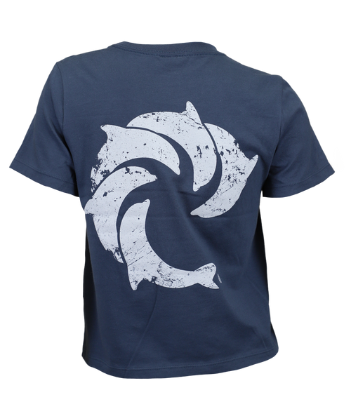 Team Solid Ladies Crop S/S T-Shirt - Wave Riding Vehicles