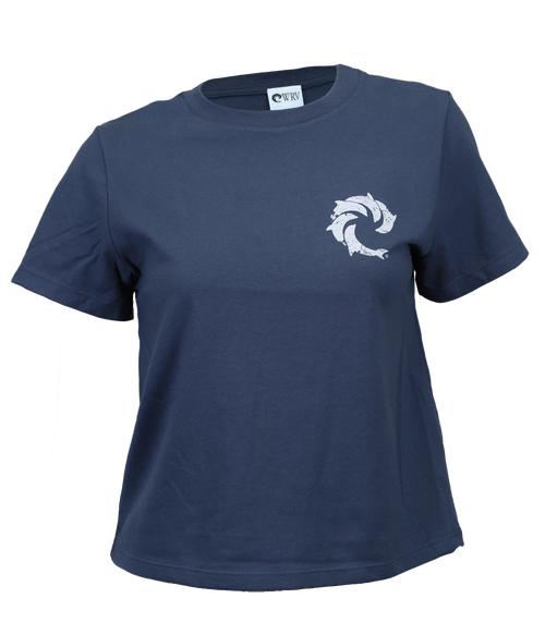 Team Solid Ladies Crop S/S T-Shirt - Wave Riding Vehicles