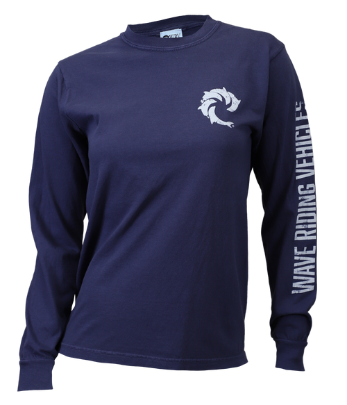 Team Solid Ladies L/S T-Shirt - Wave Riding Vehicles