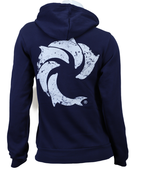 Team Solid Ladies P/O Hooded Sweatshirt - Wave Riding Vehicles
