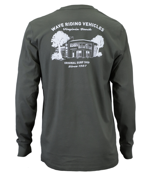 The VB Shop L/S T-Shirt - Wave Riding Vehicles