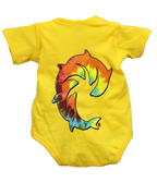 Tie Dye Solid Infant S/S Onesie - Wave Riding Vehicles