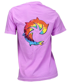 Tie Dye Solid Ladies S/S T-Shirt - Wave Riding Vehicles