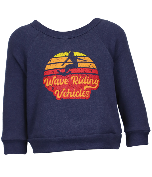 Dawn Toddler Fleece Crew - Wave Riding Vehicles