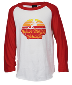 Dawn Toddler Raglan L/S T-Shirt - Wave Riding Vehicles