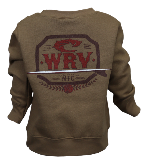 Town Sheriff Toddler Crew Sweatshirt - Wave Riding Vehicles