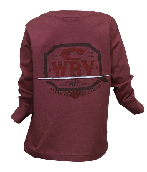 Town Sheriff Toddler L/S T-Shirt - Wave Riding Vehicles