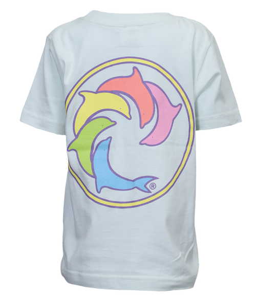 Pastel Rainbow Toddler S/S T-Shirt - Wave Riding Vehicles