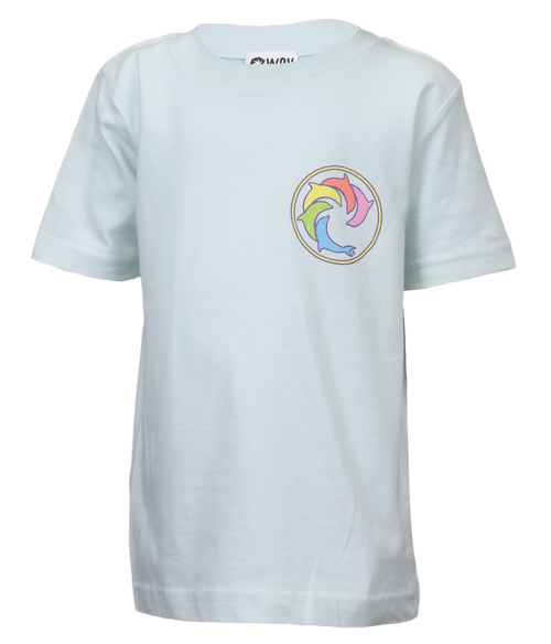 Pastel Rainbow Toddler S/S T-Shirt - Wave Riding Vehicles
