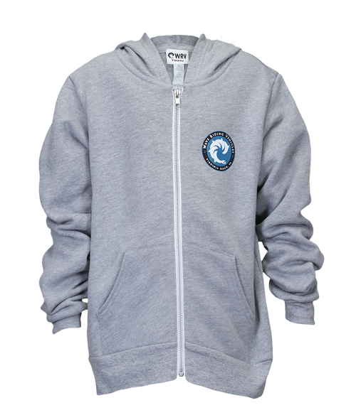 VA King Youth Zip Hooded Sweatshirt - Wave Riding Vehicles