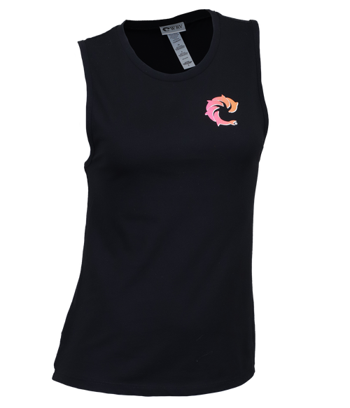 VB Smear Ladies Muscle Tank Top - Wave Riding Vehicles
