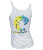 VB Smear Ladies Scallop Tank Top - Wave Riding Vehicles