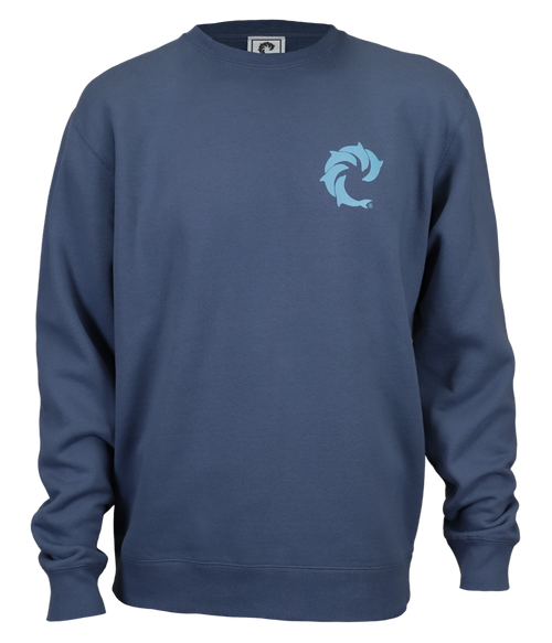 OBX Solid Crew Sweatshirt - Wave Riding Vehicles