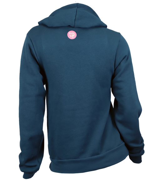 Wild Floral Ladies P/O Hooded Sweatshirt - Wave Riding Vehicles