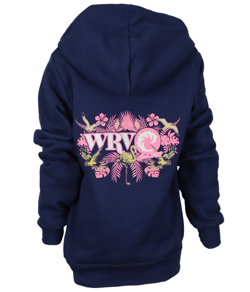 Wild Floral Toddler P/O Hooded Sweatshirt - Wave Riding Vehicles